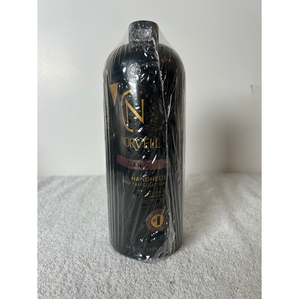 Norvell Dark Handheld Spray Tan Solution 34 fl oz 1 Liter Professional Sunless